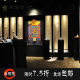 客厅装饰画玄关挂画酒店走廊壁画咖啡店会所