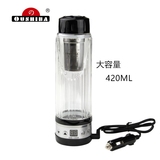 欧之宝008车载电热杯12V24V420ML车用电水壶