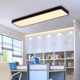 现代简约圆角办公室LED吸顶灯会议室书房灯