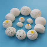 超仿真奶黄包豆馒头花卷假面包食品模型道具