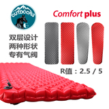 超舒适睡垫 户外登山防潮垫 充气地垫