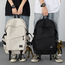 Backpack for men, simple and versatile, large capacity computer travel backpack for women, junior high school students, high school students, backpacks for men