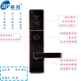 电子门锁智能锁ic磁卡感应刷卡锁具电子锁
