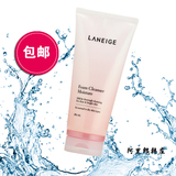 韩国正品 Laneige兰芝粉色清洁保湿洗面奶