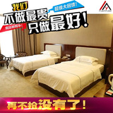 快捷酒店家具 宾馆旅馆公寓单标间成套床