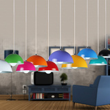 单头铝吊灯现代简约创意圆形个性灯罩工业