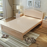 简约实木床单人床双人床儿童床