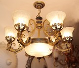 欧式吊灯客厅灯卧室灯具地中海风格复古灯饰