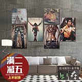 美式复古木板画墙壁创意壁挂装饰画装饰品