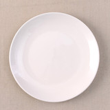 西餐盘纯白陶瓷盘子牛排盘平盘浅盘意面盘