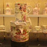 创意陶瓷杯子马克杯咖啡杯茶杯欧式礼盒套装