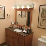 卫生间浴室镜灯防水雾镜柜梳妆台led镜前灯