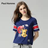 Paul Homme时尚潮牌休闲宽松短袖女装T恤