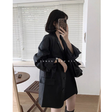 Black PU leather jacket, women's 2023 new jacket, Hong Kong style popular design, American retro high-end small piece