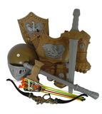 包邮儿童玩具 光头强盔甲面具套装 男孩罗马