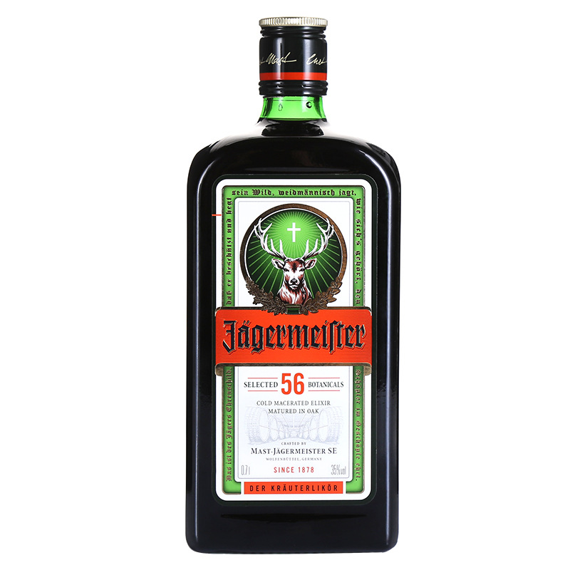 野格56版圣鹿鹿头力娇利口酒行货700ml威士忌洋酒力娇酒