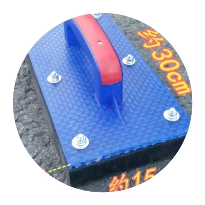 Ceramic tile floor tile paving rubber clapper board plastic clapper board wall tile floor tile paving U tool flattening hammer