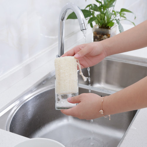 新款天然丝瓜络洗碗刷洗杯子神器刷子清洁刷清洁刷子厨房用刷洗锅_7折