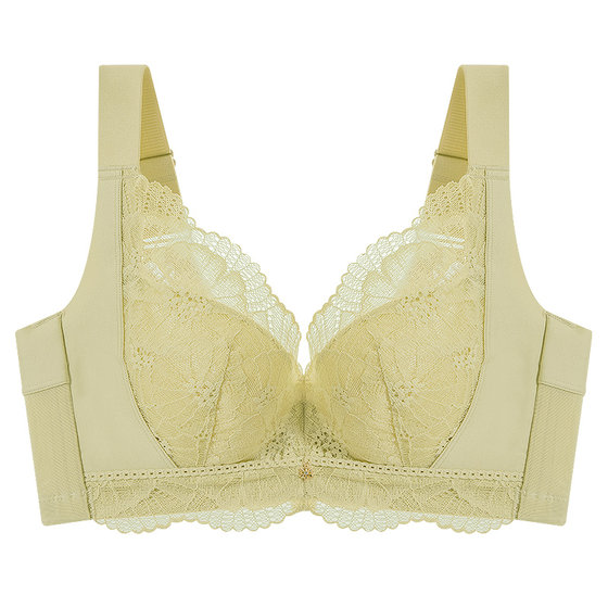 Aidai's big breasts show small thin underwear for women's soft steel rings, side-rest bra, adjustable lace bra, summer
Aidai's big breasts show small thin underwear for women's soft steel rings, side-rest bra, adjustable lace bra, summer