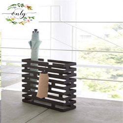 Korean style lobby home umbrella stand hotel creative floor-standing rain gear umbrella storage rack black 30