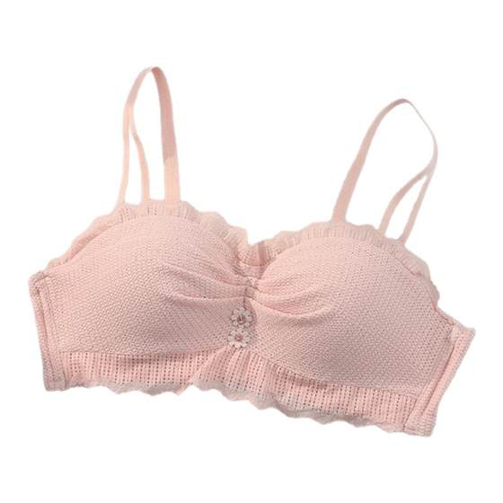 Lace underwear women's small breasts gathered together to make them look big without steel rings and half cup strapless anti-slip two-wear strapless bra set
Lace underwear women's small breasts gathered together to make them look big without steel rings and half cup strapless anti-slip two-wear strapless bra set