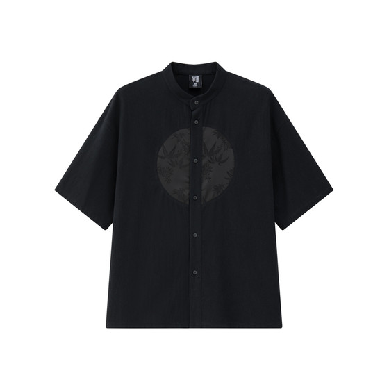 Half ink large size men's new Chinese stand-up collar shirt men's short-sleeved summer new loose retro splicing shirt fat man
Half ink large size men's new Chinese stand-up collar shirt men's short-sleeved summer new loose retro splicing shirt fat man