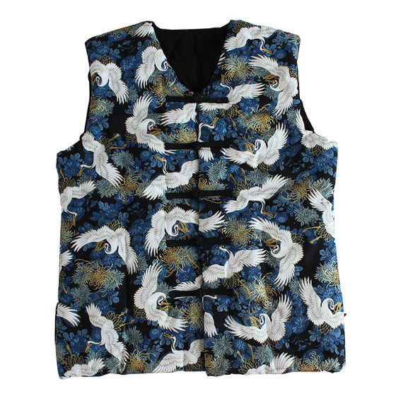 The latest men's high-end handmade pure cotton vest ethnic style youth fashion close-fitting warm vest cotton vest
The latest men's high-end handmade pure cotton vest ethnic style youth fashion close-fitting warm vest cotton vest