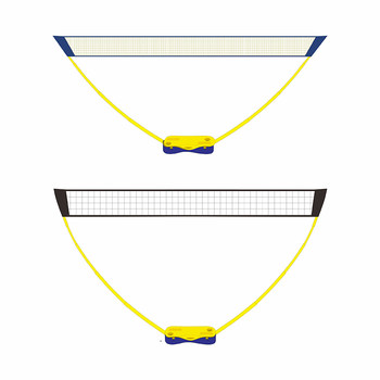 Multifunctional high school ການຝຶກອົບຮົມການສອບເສັງເຂົ້າຮຽນ 4m volleyball net post mobile outdoor volleyball dual-purpose portable beach air volleyball net frame