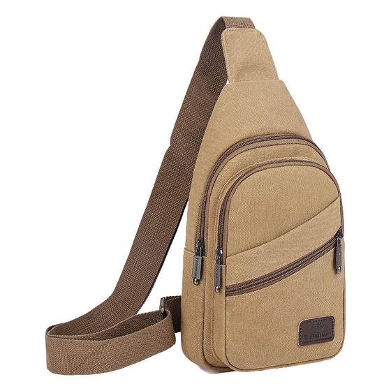 2023 new tide men's shoulder messenger bag men's outdoor chest backpack casual canvas shoulder bag chest bag small bag 2023 new tide men's shoulder messenger bag men's outdoor chest backpack casual canvas shoulder bag chest bag small bag