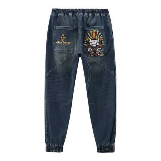 ONIARAI/Ghost Wash 25 Spring and Summer Ksitigarbha Egyptian Pharaoh Year of the Snake Doll Bound Foot Men's Jeans 25J6401
ONIARAI/Ghost Wash 25 Spring and Summer Ksitigarbha Egyptian Pharaoh Year of the Snake Doll Bound Foot Men's Jeans 25J6401