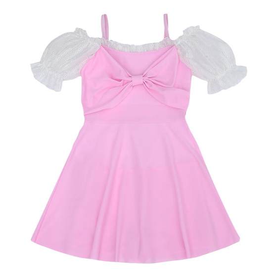 Children's swimsuit girl small middle school big children's skirt split conservative students cute Korean girl foreign swimsuit
Children's swimsuit girl small middle school big children's skirt split conservative students cute Korean girl foreign swimsuit