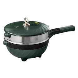 Liren electric wok, household multi-functional cooking pot, hot pot, steaming, frying and frying all-in-one pot official flagship store