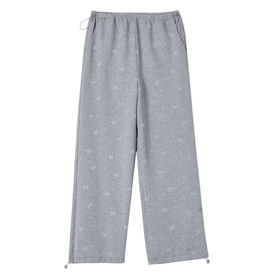 Maternity pants autumn 2025 new butterfly printed bouquet pants small slim straight long pants autumn outfit wear Maternity pants autumn 2025 new butterfly printed bouquet pants small slim straight long pants autumn outfit wear