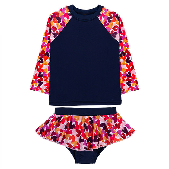 Children's swimsuit girl split skirt girl swimsuit baby Korean ins mid-large children princess cute swimsuit Children's swimsuit girl split skirt girl swimsuit baby Korean ins mid-large children princess cute swimsuit