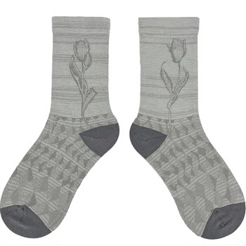 sofa miao -Mysterious Tulip Series-Designer brand silkworm socks regular sofas and tabi socks gift box