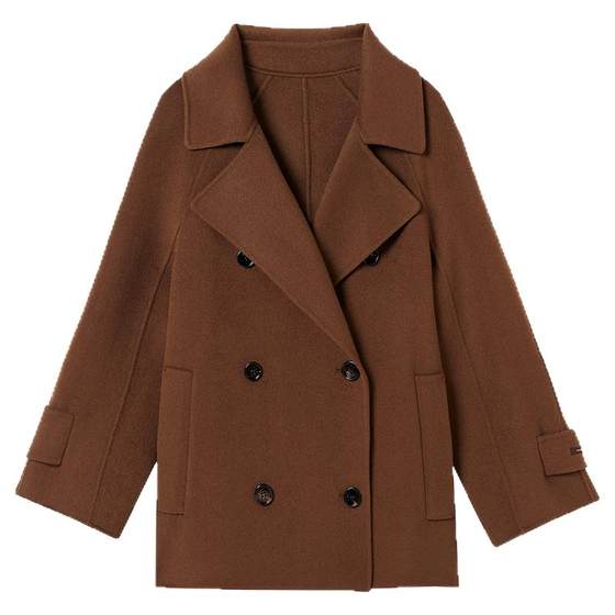 Langzi wool double-sided wool Hepburn style waist-closing short coat 2024 new temperament high-end wool jacket
Langzi wool double-sided wool Hepburn style waist-closing short coat 2024 new temperament high-end wool jacket
