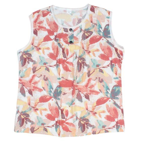 Middle -aged and elderly women's cotton and silk vest summer sleeveless suspender artificial cotton shoulder mothers loose women's large size top
Middle -aged and elderly women's cotton and silk vest summer sleeveless suspender artificial cotton shoulder mothers loose women's large size top