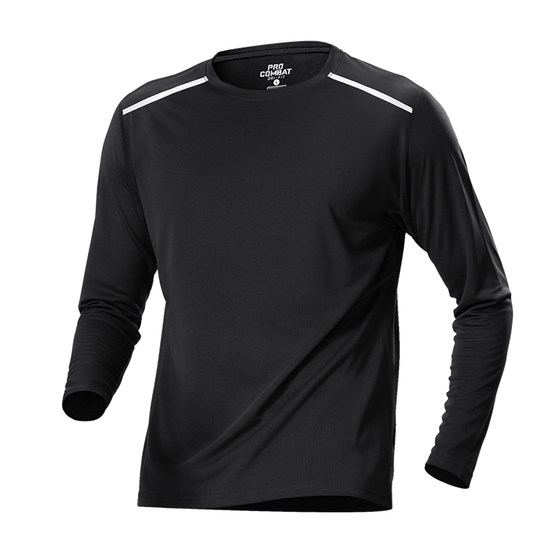 Quick-drying exercise long-sleeved T-shirt men's T-training summer ice silk clothes tops men's running fitness cycling basketball uniform
Quick-drying exercise long-sleeved T-shirt men's T-training summer ice silk clothes tops men's running fitness cycling basketball uniform