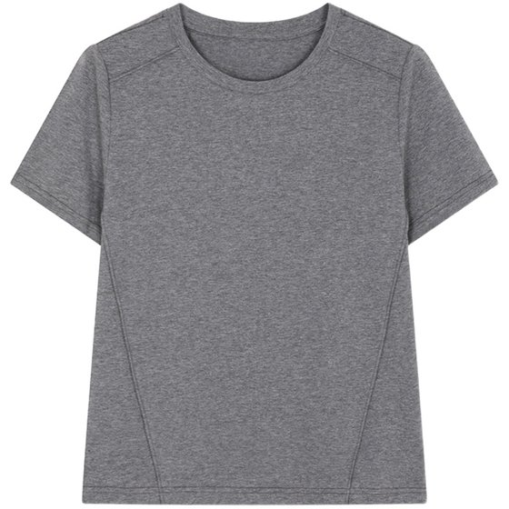 IHIMI Haimi simple round neck solid color cotton T-shirt for women 2025 summer new slim short-sleeved slim and versatile top
IHIMI Haimi simple round neck solid color cotton T-shirt for women 2025 summer new slim short-sleeved slim and versatile top