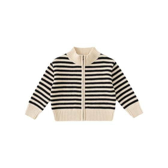 INSbobo children's sweater autumn 2025 new style boy cardigan baby jacket girls knitted sweater INSbobo children's sweater autumn 2025 new style boy cardigan baby jacket girls knitted sweater