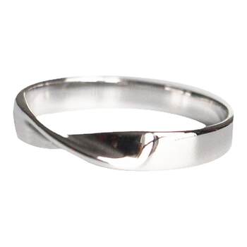 Free engraving S925 sterling silver glossy Möbius ring, ແຫວນຄູ່ທີ່ງ່າຍດາຍ, ແຫວນຄວາມສໍາພັນທາງໄກຂອງນັກຮຽນ