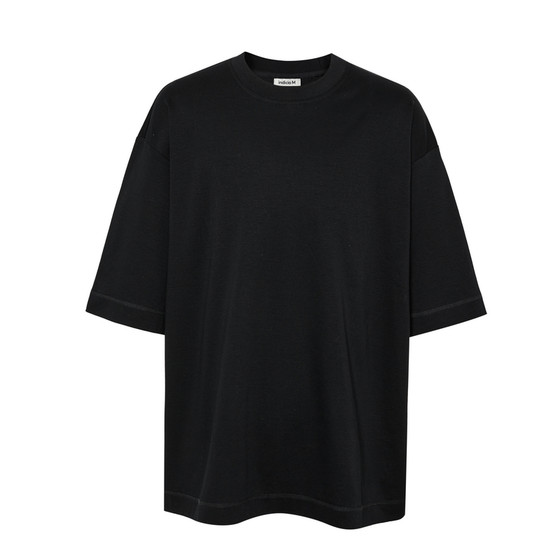 indiciaM mark men's black short-sleeved T-shirt men's summer new inner-fit solid color base shirt M6B412TX111
indiciaM mark men's black short-sleeved T-shirt men's summer new inner-fit solid color base shirt M6B412TX111
