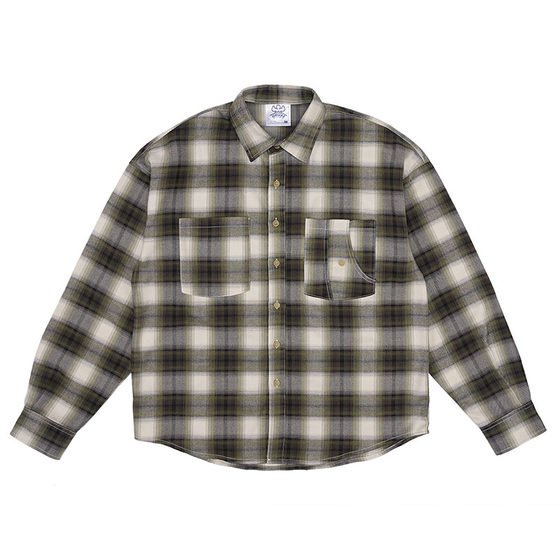 UHUZZ 24AW 1 plaid shirt multi-pocket long-sleeved shirt retro loose casual versatile jacket men and women
UHUZZ 24AW 1 plaid shirt multi-pocket long-sleeved shirt retro loose casual versatile jacket men and women