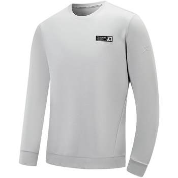 Xtep Sports Sweatshirt Men's 2024 Spring New Training Fitness Pullover Running Top 976129920091