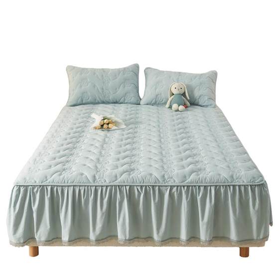 A full cotton cotton cotton bed cover with skirt 2025 new bed skirt pure cotton thickened bed cover bed skirt mattress protective cover
A full cotton cotton cotton bed cover with skirt 2025 new bed skirt pure cotton thickened bed cover bed skirt mattress protective cover