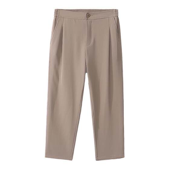 JW Zhenweis women's clothing 2025 spring new style simple solid color versatile ice silk small feet cropped pants commuting pants
JW Zhenweis women's clothing 2025 spring new style simple solid color versatile ice silk small feet cropped pants commuting pants