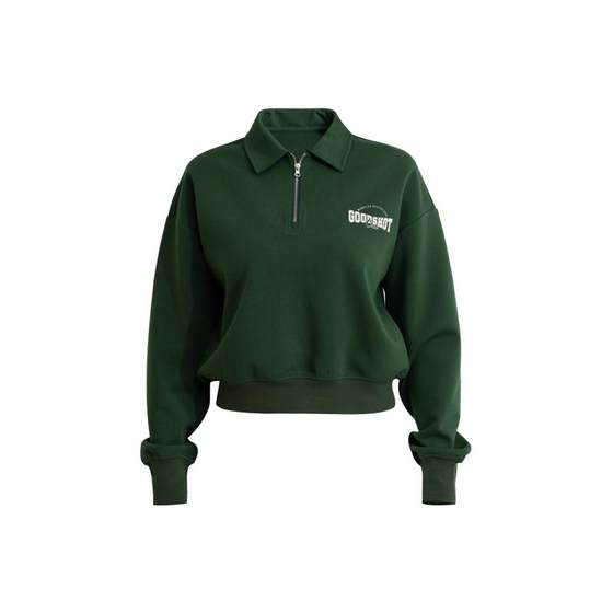 Monster Guardians Women's Retro Zipper Lapel Dark Green Loose Sports Sweatshirt
Monster Guardians Women's Retro Zipper Lapel Dark Green Loose Sports Sweatshirt
