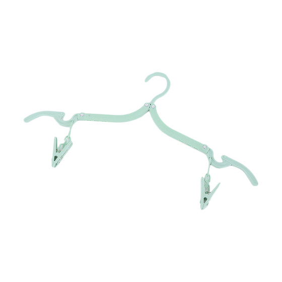 Travel hanger portable out -of -hotel new five -hole folding hanger Demonstration of one -time multifunctional student dormitory drying Travel hanger portable out -of -hotel new five -hole folding hanger Demonstration of one -time multifunctional student dormitory drying