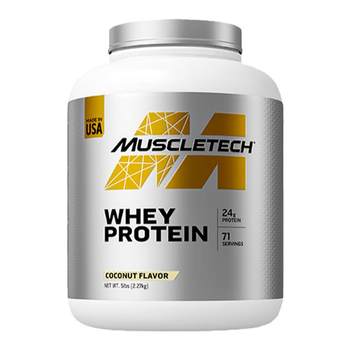 Muscletech ເທກໂນໂລຍີກ້າມເນື້ອ Platinum Whey Protein Powder Fitness Muscle Gaining Sports Isolated Protein Powder ນຳເຂົ້າ