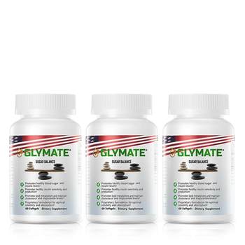 Glymate Hengtang Capsules 60 ແຄບຊູນ/ຂວດ ສ່ວນປະກອບຂອງພືດ ດຸ່ນດ່ຽງນ້ຳຕານໃນເລືອດ, ຮັກສາຄວາມສະໝໍ່າສະເໝີສາມຢ່າງ ແລະ ສົ່ງເສີມການເຜົາຜານອາຫານ 3 ຂວດ